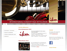 Tablet Screenshot of ikm-mittelrhein.com
